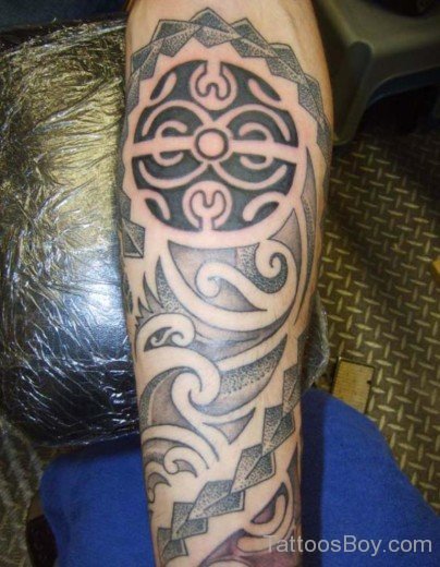 Maori Tribal Tattoo Design