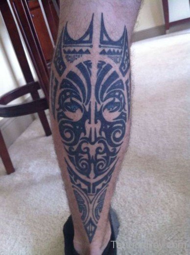 Maori Tribal Tattoo Design