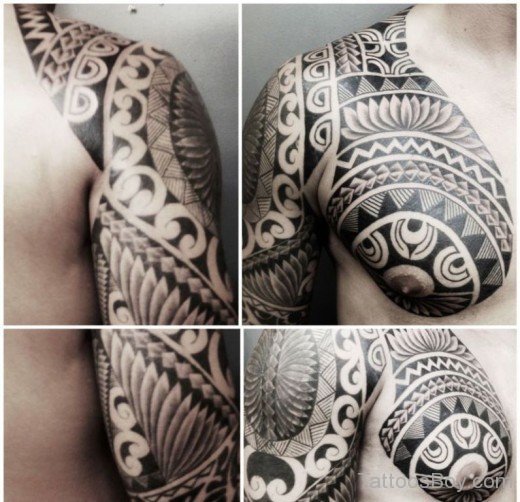 Maori Tribal Tattoo Design