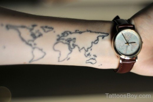 Map Tattoo 