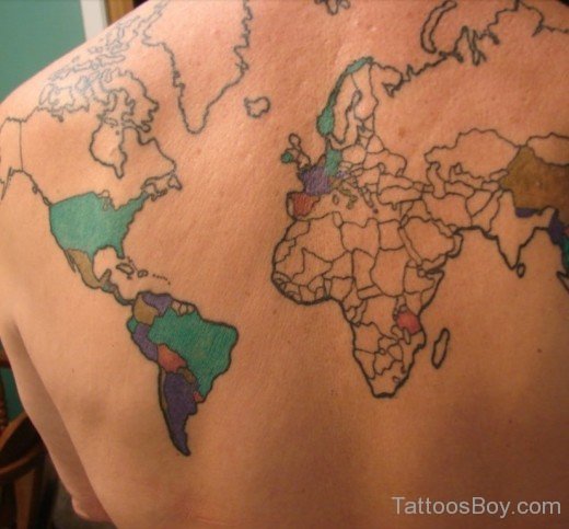 Map Tattoo