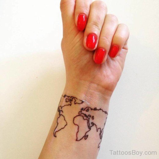 Map Tattoo