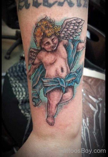 Memorial Angel Baby Tattoo-TB1033