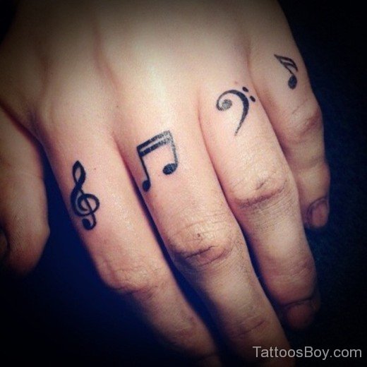 Music Notes Tattoo