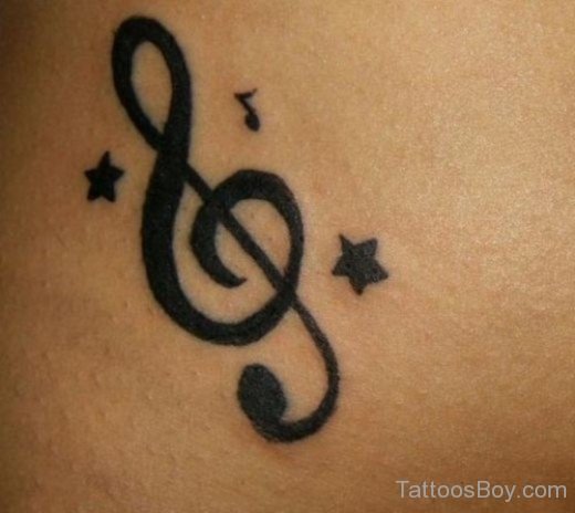 Music Tattoo Design