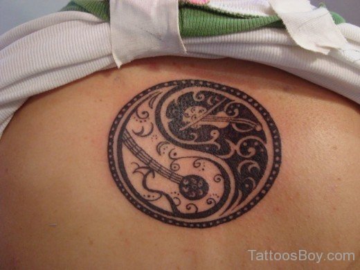 Music Yin Yang Tattoo