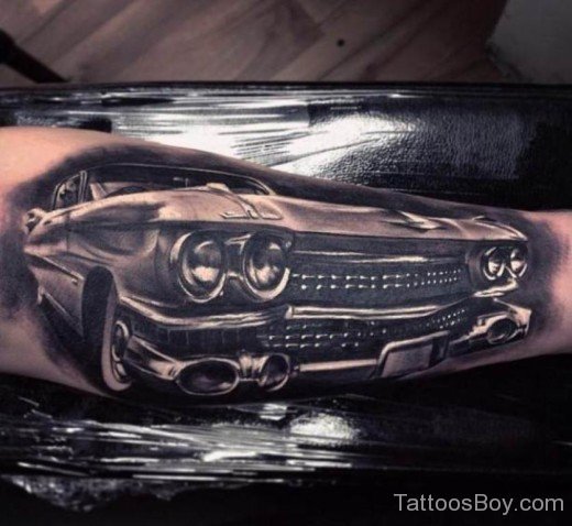 Nice Car Tattoo Design-TB143