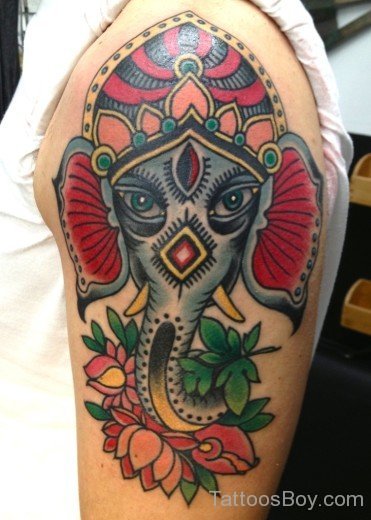 Nice Ganesha Tattoo-TB1114