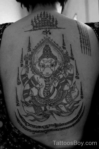 Nice Ganesha Tattoo-TB1167
