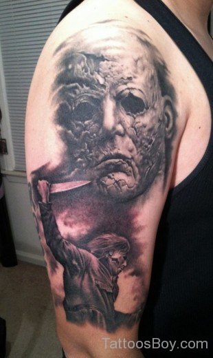 Nice Horror Tattoo-TB1087