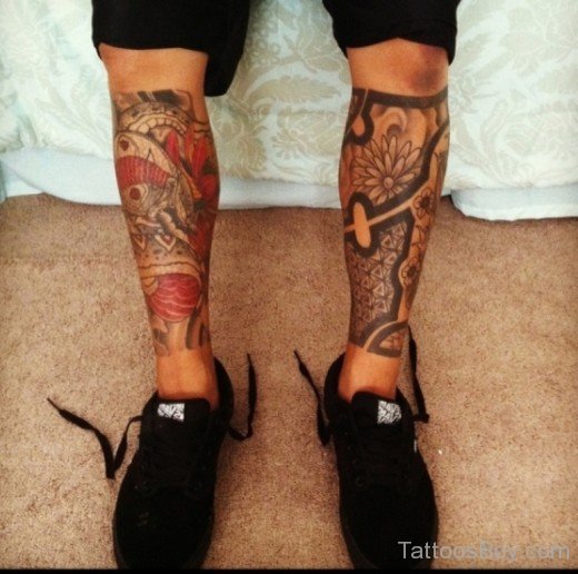 Nice Leg Tattoo