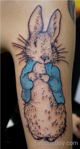 Nice Rabbit Tattoo