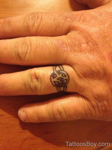 Nice Ring Tattoo 2-TB138