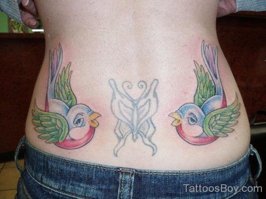 Nice Sparrow Tattoo Design-Tb1070