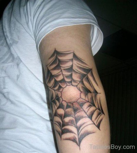 Nice Spiderweb Tattoo