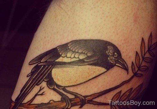 Nice Traditional Sparrow Tattoo-Tb1073