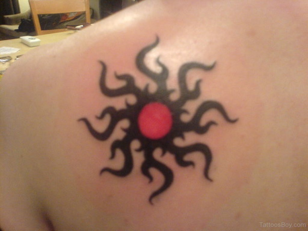 Nice Tribal Sun Tattoo | Tattoo Designs, Tattoo Pictures