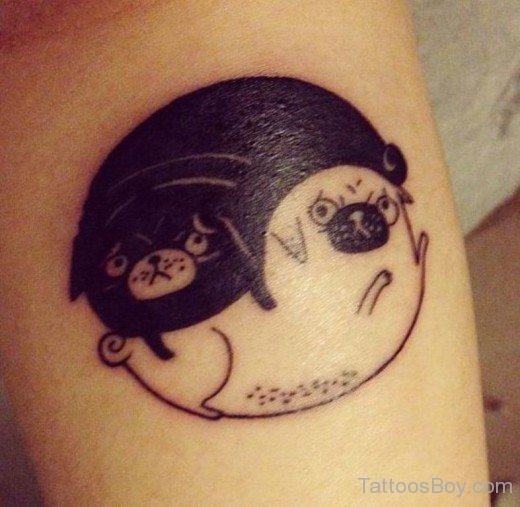 Nice Yin Yang Tattoo 