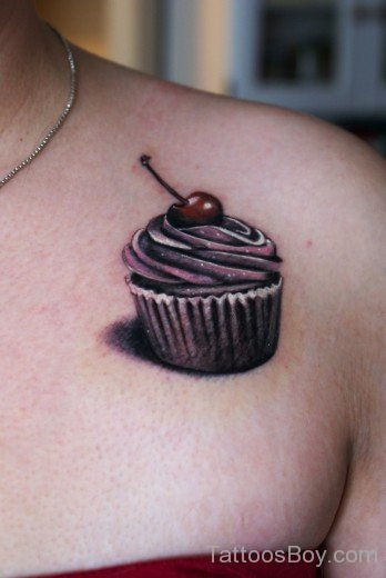 Nice Cupcake Tattoo