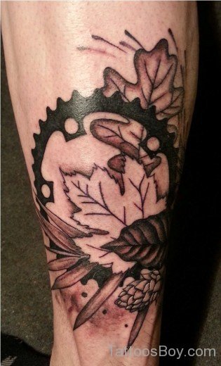 Oak Leaf Tattoo