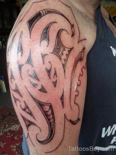 Outline Maori Tribal Tattoo-TB1169