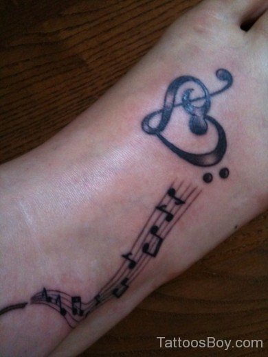 Outstanding Music Tattoo