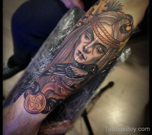 Pagan Goddess Tattoo