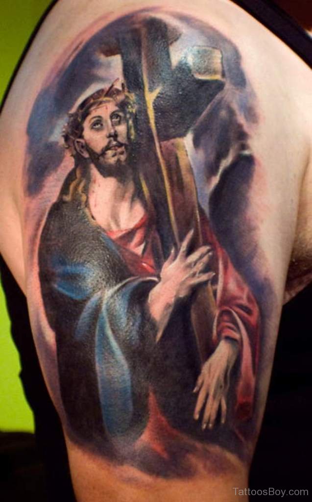 Perfect Jesus Tattoo.