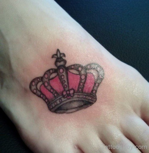 Pink Crown Tattoo-TB1124