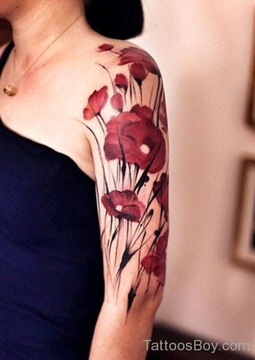 Poppies Tattoo-TB1034