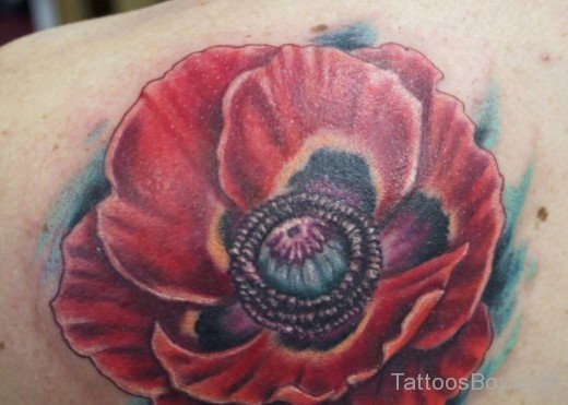 Poppy Tattoo Design 