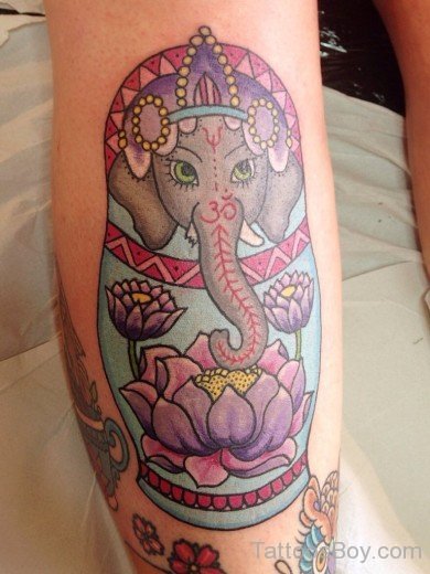Pretty Ganesha Tattoo-TB1179