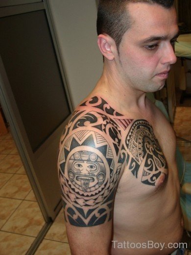 Pretty Maori Tribal Tattoo