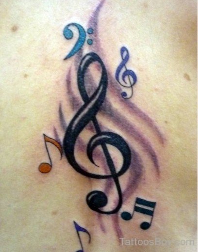 Pretty Music Tattoo