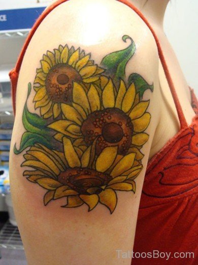 Pretty Sunflowers Tattoo