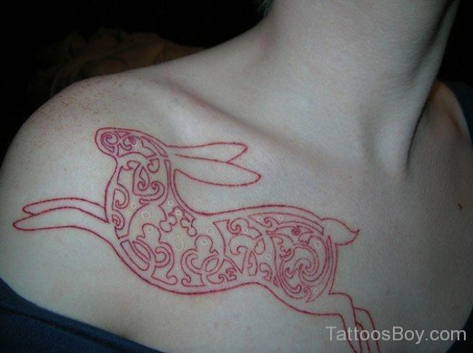 Rabbit Tattoo Design-TB168