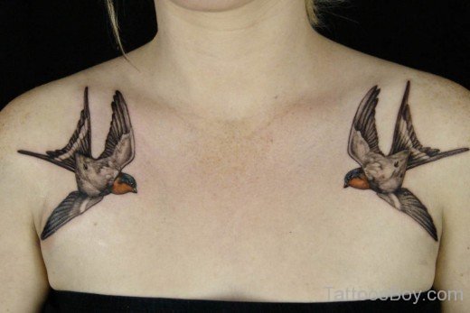 Realistic Sparrow Tattoo-Tb1076