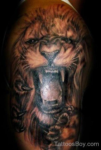 Roaring Lion Tattoo