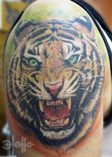 Roaring Tiger Tattoo