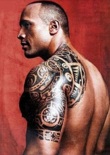 Rock Maori Tribal Tattoo-TB1172