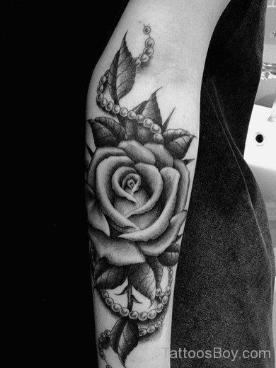 Rose Tattoo Design On Arm-TB12095