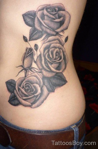 Beautiful Rose Tattoo 