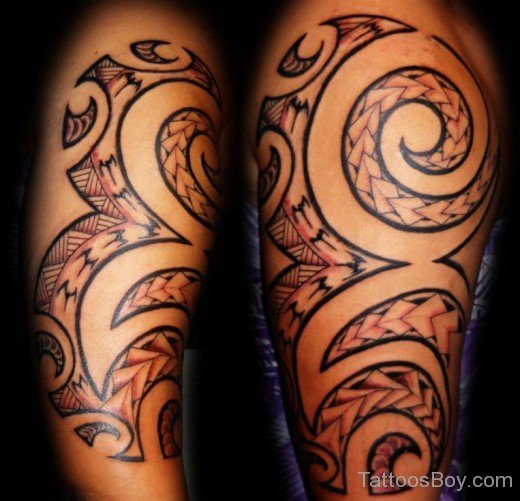 Samoan Maori Tribal Tattoo-TB1174