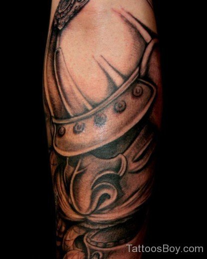 Samurai Mask Tattoo Design-TB1082