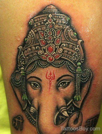 Shree Ganesha Tattoo-TB1183