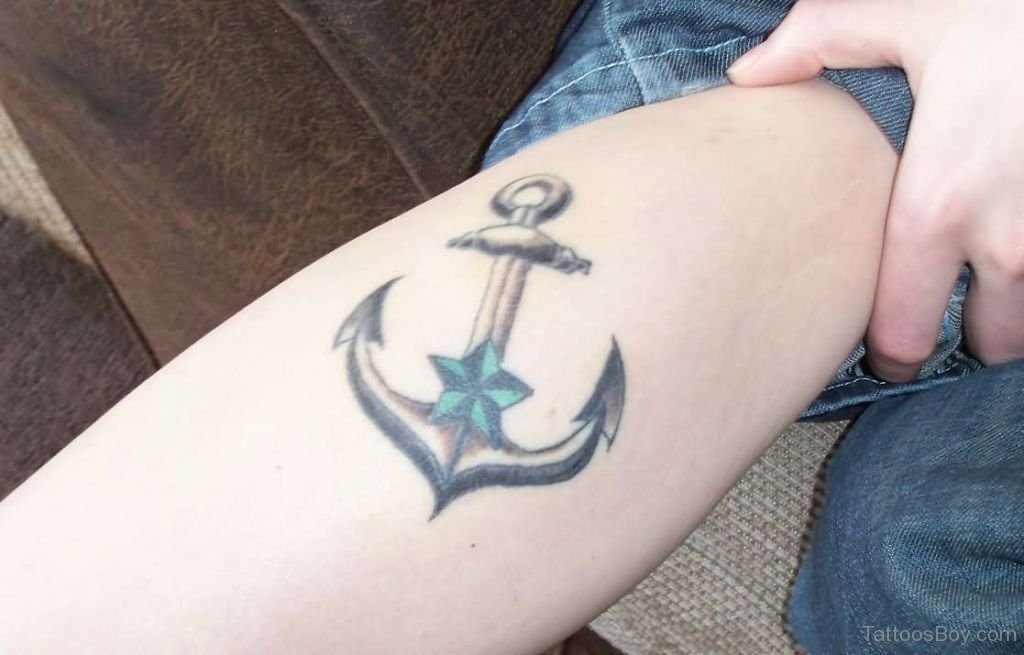 small anchor tattoo - Clip Art Library