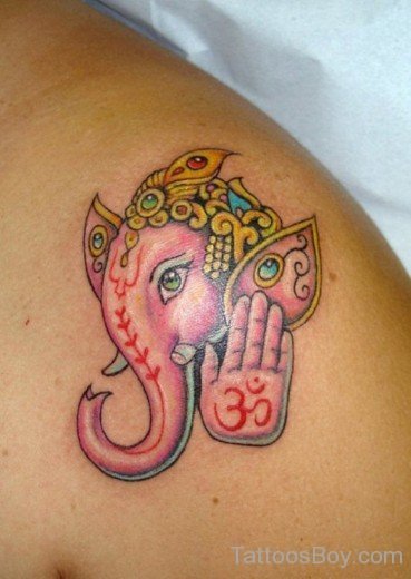Small Ganesha Tattoo