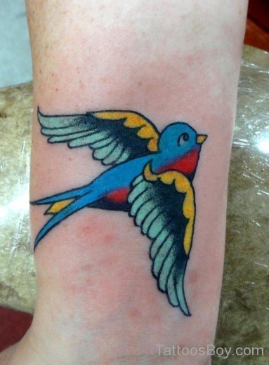 Sparrow Bird Tattoo-Tb1087