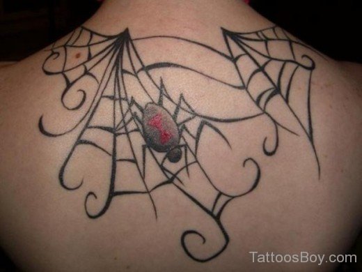Spiderweb Tattoo Design