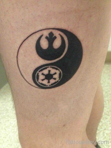 Star Wars Yin Yang Tattoo-TB1253